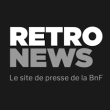 Logo Retronews : le site de presse de la BNF