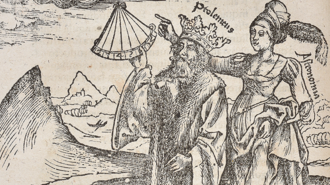 © Gregor Reisch, Margarita philosophica, 1583. Cote 55536