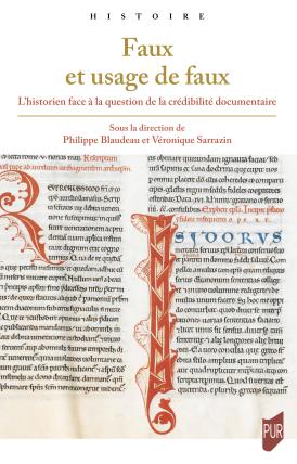 Couverture du livre Faux et usage de faux