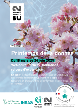 affiche printemps de la donnée bu