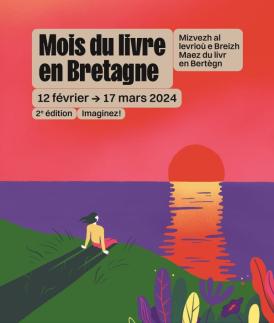 Affiche mois du livre en bretagne