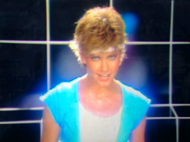 Olivia Newton-John dans la vidéomusique Physical de Brian Grant (1981)