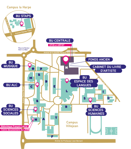 Plan BU campus